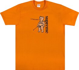 Supreme: Оранжевая футболка 