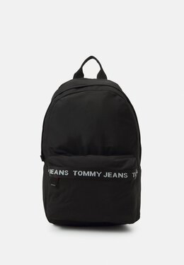 Tommy Jeans: Чёрный рюкзак Essential