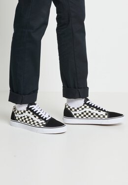 Vans: Чёрные кеды 