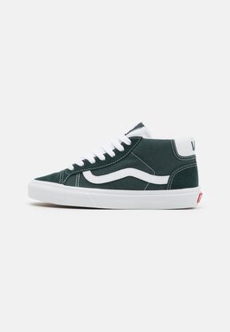 Vans: Тёмные кроссовки 