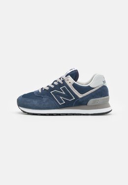 New Balance: Чёрные кроссовки  574