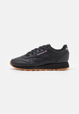 Reebok: Чёрные кроссовки  Classic Leather