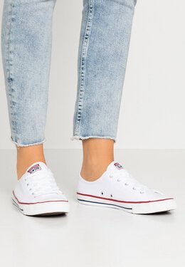 Converse: Белые кроссовки 