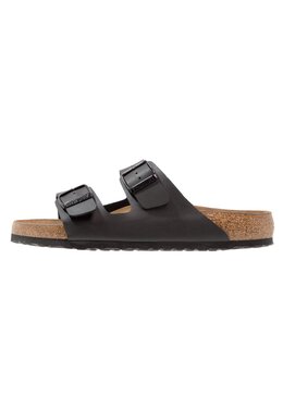 Birkenstock: Чёрные сабо 