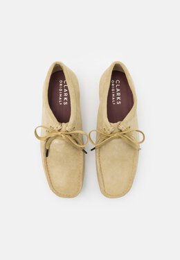 Clarks Originals: Бежевые туфли 