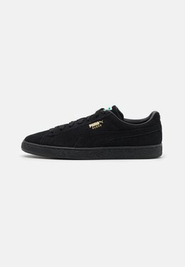 PUMA: Чёрные кроссовки 