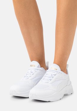 PUMA: Белые кроссовки 