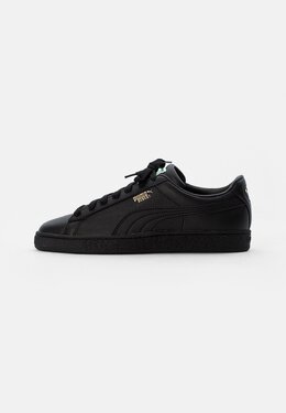 PUMA: Чёрные кроссовки 