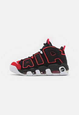 Nike: Чёрные кроссовки Air More Uptempo 96