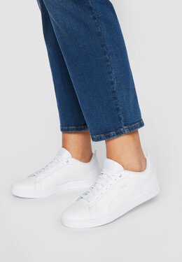 PUMA: Белые кроссовки 