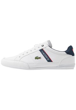 Lacoste: Белые кроссовки  Chaymon