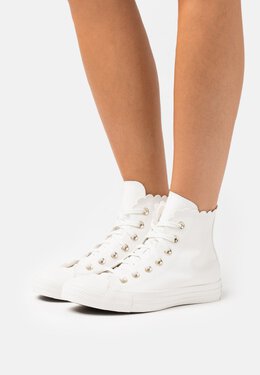 Converse: Белые кроссовки 