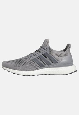 Adidas: Серые кроссовки  UltraBoost