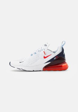 Nike: Белые кроссовки Air Max