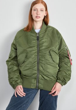 Alpha Industries: Зелёная куртка 