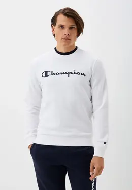 Champion: Белый свитшот 