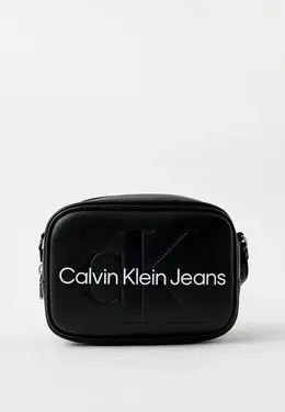 Calvin Klein Jeans: Чёрная сумка 