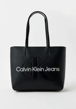 Calvin Klein Jeans: Чёрная сумка