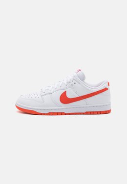 Nike: Белые кроссовки Dunk Low Retro