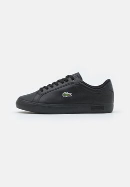 Lacoste: Чёрные кроссовки 