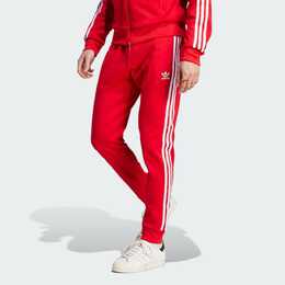 Adidas: Белые брюки 