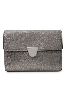 Coccinelle: Серебристая сумка 