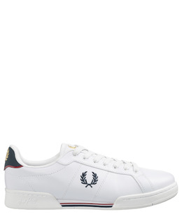 Fred Perry: Белые кроссовки 