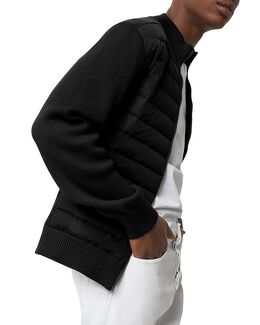 Canada Goose: Чёрная куртка  HyBridge