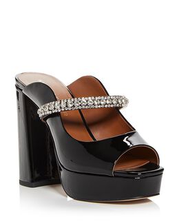 Kurt Geiger London: Чёрные шлёпанцы