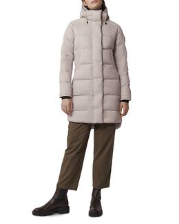 Canada Goose: Серый пуховик  Alliston