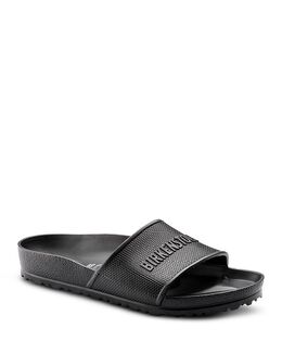 Birkenstock: Чёрные сандалии 