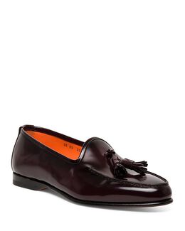 Santoni: Красные туфли 