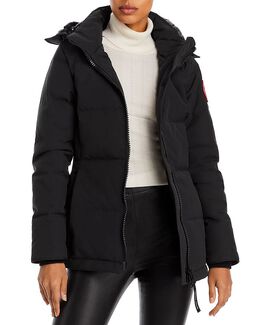 Canada Goose: Пуховик  Chelsea с капюшоном