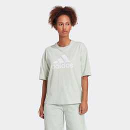 Adidas: Зелёная футболка 