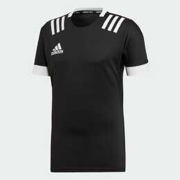 Adidas: Чёрная футболка 