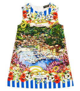 Dolce&Gabbana: Хлопковое платье  Portofino