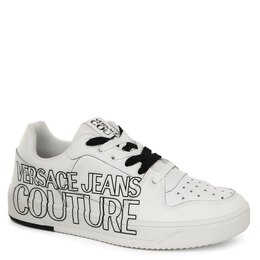 Versace Jeans Couture: Белые кеды 