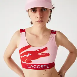 Lacoste: Купальник с принтом 