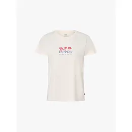 Levi's: Бежевая футболка  The Perfect Tee