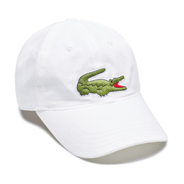 LACOSTE: Белая кепка 