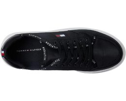 Tommy Hilfiger: Чёрные кроссовки 