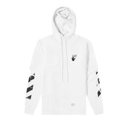 Off-White: Белая толстовка  Arrow