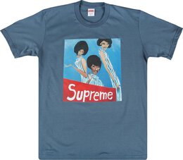 Supreme: Синяя футболка 