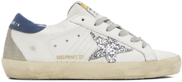 Golden Goose: Белые кроссовки  Super Star