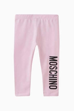 Moschino: Легинсы с принтом