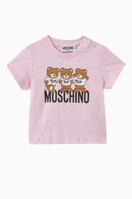 Moschino: Футболка Teddy Bear с принтом