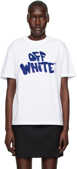 Off-White: Белая футболка