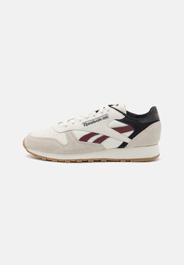 Reebok: Бордовые кроссовки  Classic Leather