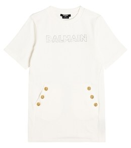 Balmain: Белое платье 