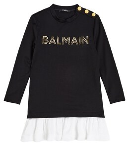 Balmain: Чёрное платье 